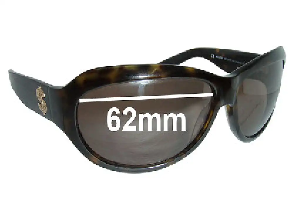 Sunglass Fix Ersatzgläser für Juicy Couture Lady Lucks - 62mm Wide Sunglass Fix Ersatzgläser für Juicy Couture Lady Lucks - 62mm Wide
