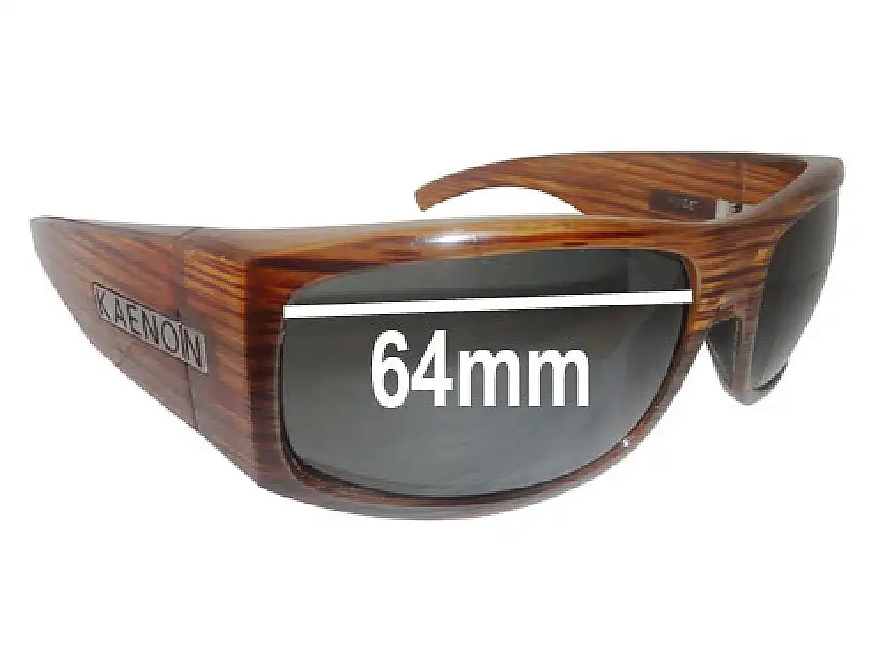 Sunglass Fix Ersatzgläser für Kaenon Gauge - 64mm Wide Sunglass Fix Ersatzgläser für Kaenon Gauge - 64mm Wide