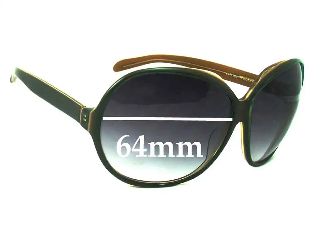 Sunglass Fix Ersatzgläser für Louenhide Unknown Model - 64mm Wide Sunglass Fix Ersatzgläser für Louenhide Unknown Model - 64mm Wide
