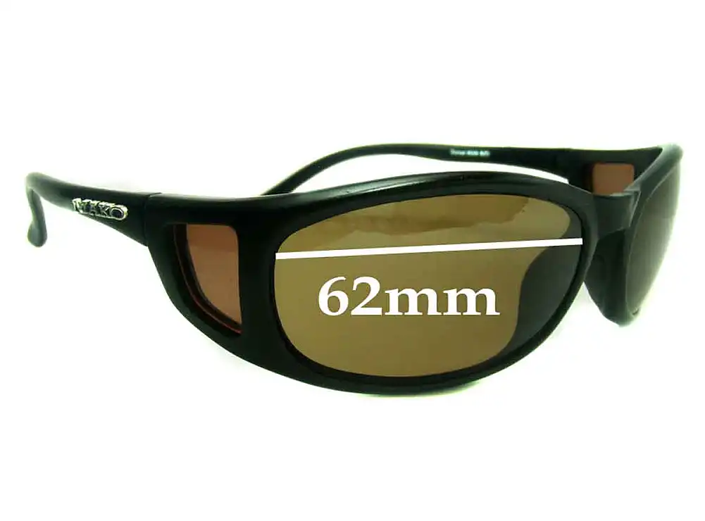Sunglass Fix Ersatzgläser für Mako Dorsal 9526 - 62mm Wide Sunglass Fix Ersatzgläser für Mako Dorsal 9526 - 62mm Wide