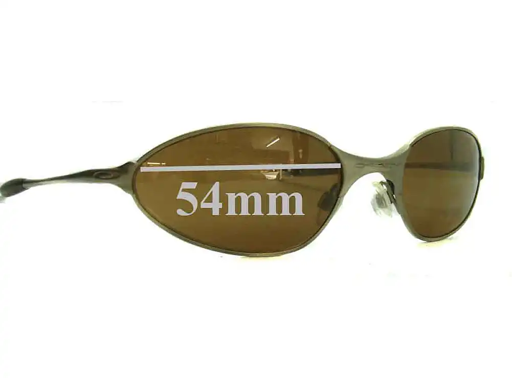 Sunglass Fix Ersatzgläser für Oakley C-Wire Original 2000-2005 - 54mm Wide Sunglass Fix Ersatzgläser für Oakley C-Wire Original 2000-2005 - 54mm Wide