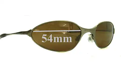 Sunglass Fix Ersatzgläser für Oakley C-Wire Original 2000-2005 - 54mm Wide Sunglass Fix Ersatzgläser für Oakley C-Wire Original 2000-2005 - 54mm Wide