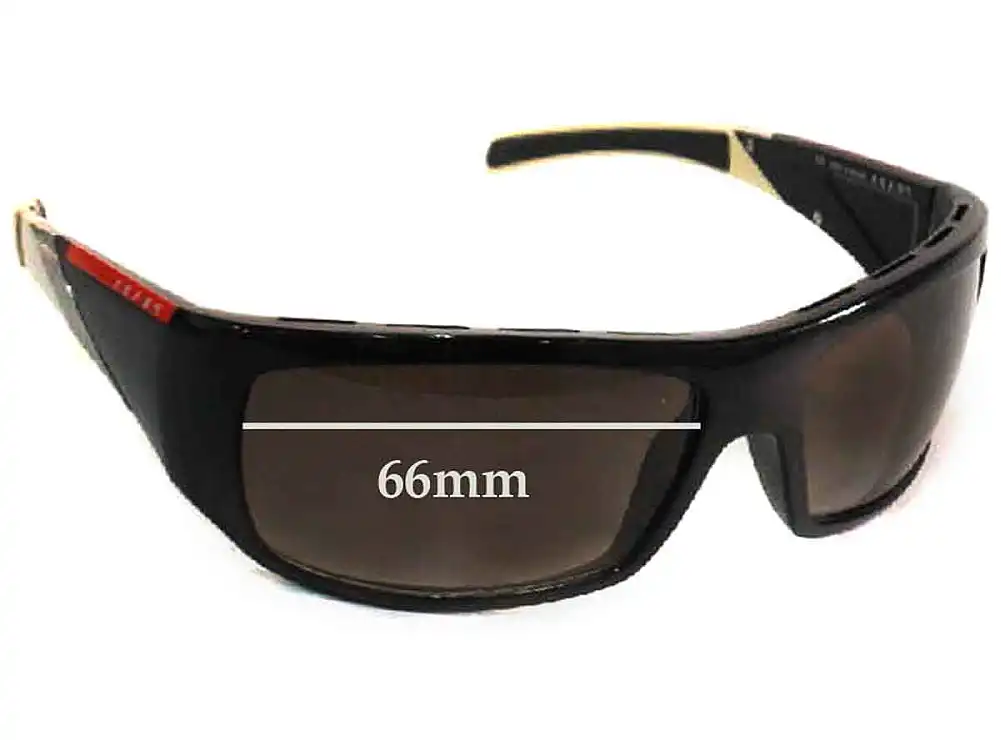 Sunglass Fix Ersatzgläser für Prada SPS06H - 66mm Wide Sunglass Fix Ersatzgläser für Prada SPS06H - 66mm Wide