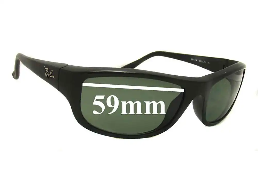 Sunglass Fix Ersatzgläser für Ray-Ban RB4119 - 59mm Wide Sunglass Fix Ersatzgläser für Ray-Ban RB4119 - 59mm Wide
