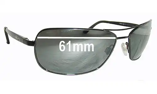 Sunglass Fix Ersatzgläser für Revo 3075 - 61mm Wide Revo 3075 Ersatzgläser 61mm wide