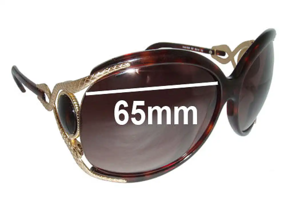 Sunglass Fix Ersatzgläser für Roberto Cavalli Perla 443S - 65mm Wide Sunglass Fix Ersatzgläser für Roberto Cavalli Perla 443S - 65mm Wide