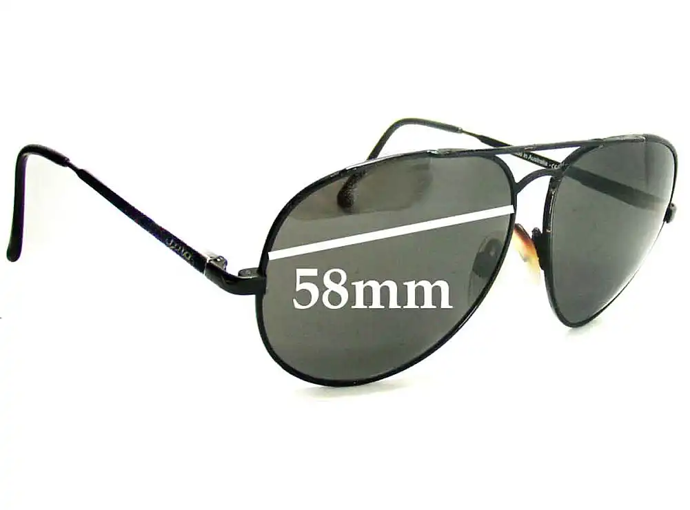 Sunglass Fix Ersatzgläser für Spotters Aviator - 58mm Wide Sunglass Fix Ersatzgläser für Spotters Aviator - 58mm Wide