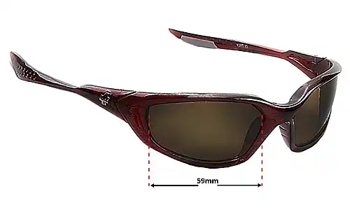 Sunglass Fix Ersatzgläser für Spy Optic Micro Scoop M2 - 59mm Wide Sunglass Fix Ersatzgläser für Spy Optic Micro Scoop M2 - 59mm Wide