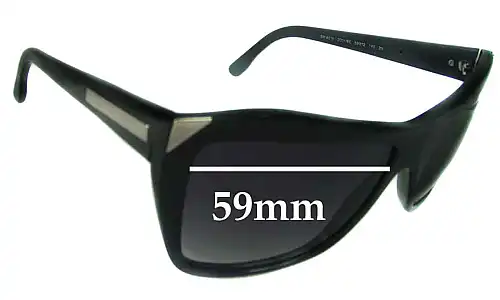 Sunglass Fix Ersatzgläser für Stella McCartney SM4015 - 59mm Wide Sunglass Fix Ersatzgläser für Stella McCartney SM4015 - 59mm Wide