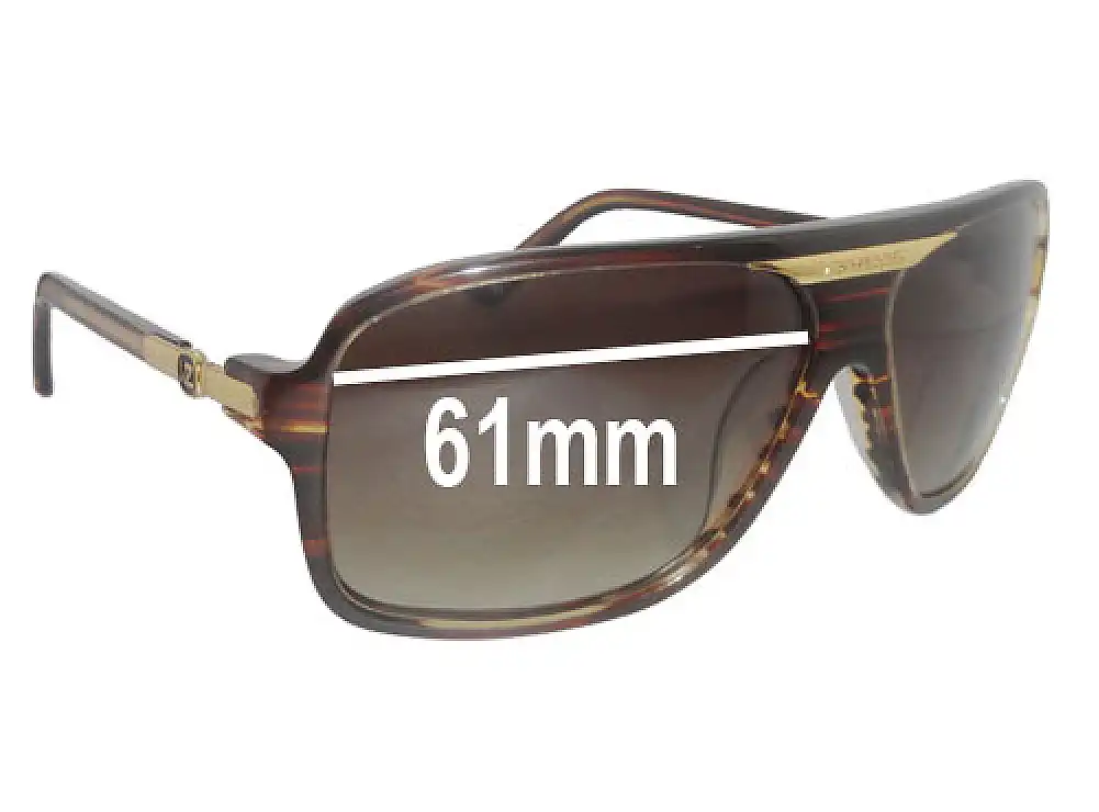 Sunglass Fix Ersatzgläser für Von Zipper Stache - 61mm Wide Sunglass Fix Ersatzgläser für Von Zipper Stache - 61mm Wide