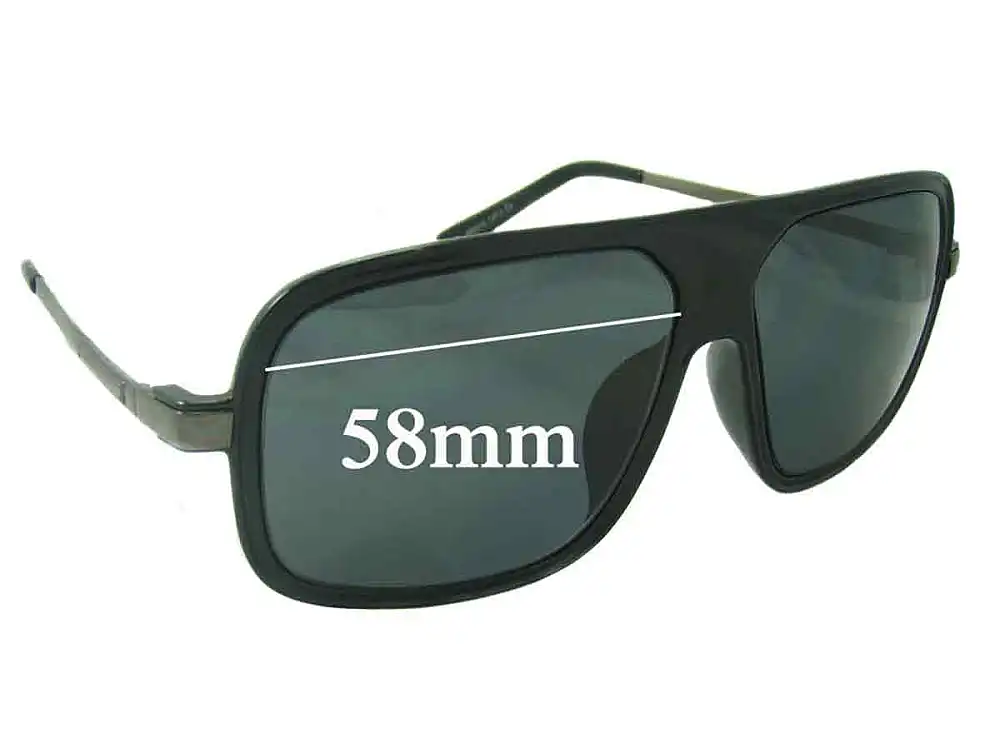 Sunglass Fix Ersatzgläser für Anne Klein AK2215 - 58mm Wide Sunglass Fix Ersatzgläser für Anne Klein AK2215 - 58mm Wide