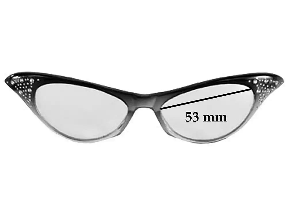 Sunglass Fix Ersatzgläser für Dr Peeper S32135 - 53mm Wide Sunglass Fix Ersatzgläser für Dr Peeper S32135 - 53mm Wide