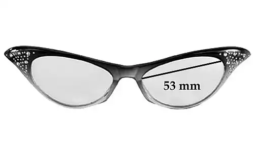 Sunglass Fix Ersatzgläser für Dr Peeper S32135 - 53mm Wide Sunglass Fix Ersatzgläser für Dr Peeper S32135 - 53mm Wide