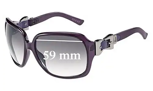 Sunglass Fix Ersatzgläser für Gucci GG3006/S - 59mm Wide Sunglass Fix Ersatzgläser für Gucci GG3006/S - 59mm Wide