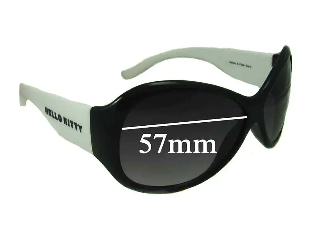 Sunglass Fix Ersatzgläser für Hello Kitty HK6104 - 57mm Wide Sunglass Fix Ersatzgläser für Hello Kitty HK6104 - 57mm Wide