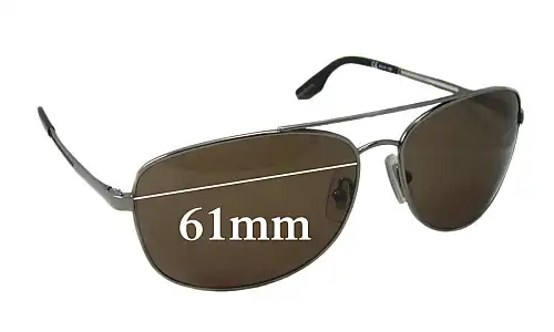 Sunglass Fix Ersatzgläser für Hugo Boss 0004/V/S - 61mm Wide Hugo Boss 0004/V/S Ersatzlinsen 61mm wide