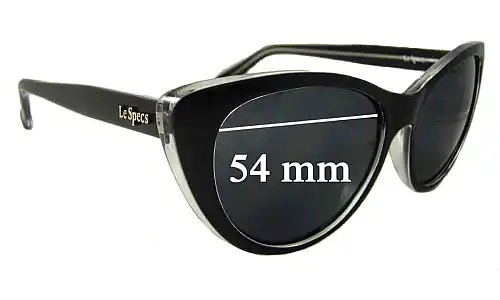 Sunglass Fix Ersatzgläser für Le Specs Lethal Clutch - 54mm Wide Sunglass Fix Ersatzgläser für Le Specs Lethal Clutch - 54mm Wide
