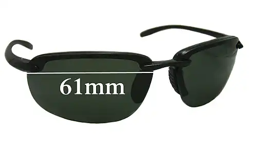 Sunglass Fix Ersatzgläser für Revo Unknown Model - 61mm Wide Sunglass Fix Ersatzgläser für Revo Unknown Model - 61mm Wide