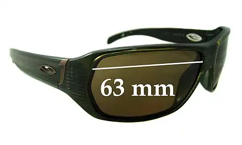Sunglass Fix Ersatzgläser für Smith Chemical Stripe - 63mm Wide Sunglass Fix Ersatzgläser für Smith Chemical Stripe - 63mm Wide