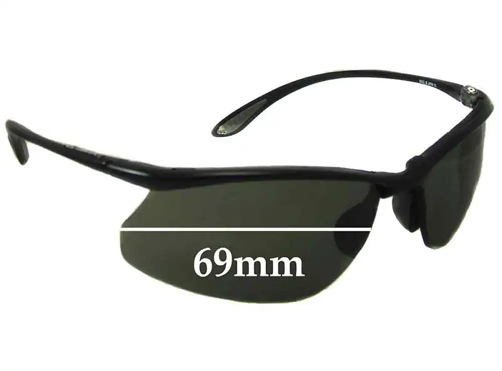 Sunglass Fix Ersatzgläser für Bolle Kicker - 69mm Wide Sunglass Fix Ersatzgläser für Bolle Kicker - 69mm Wide