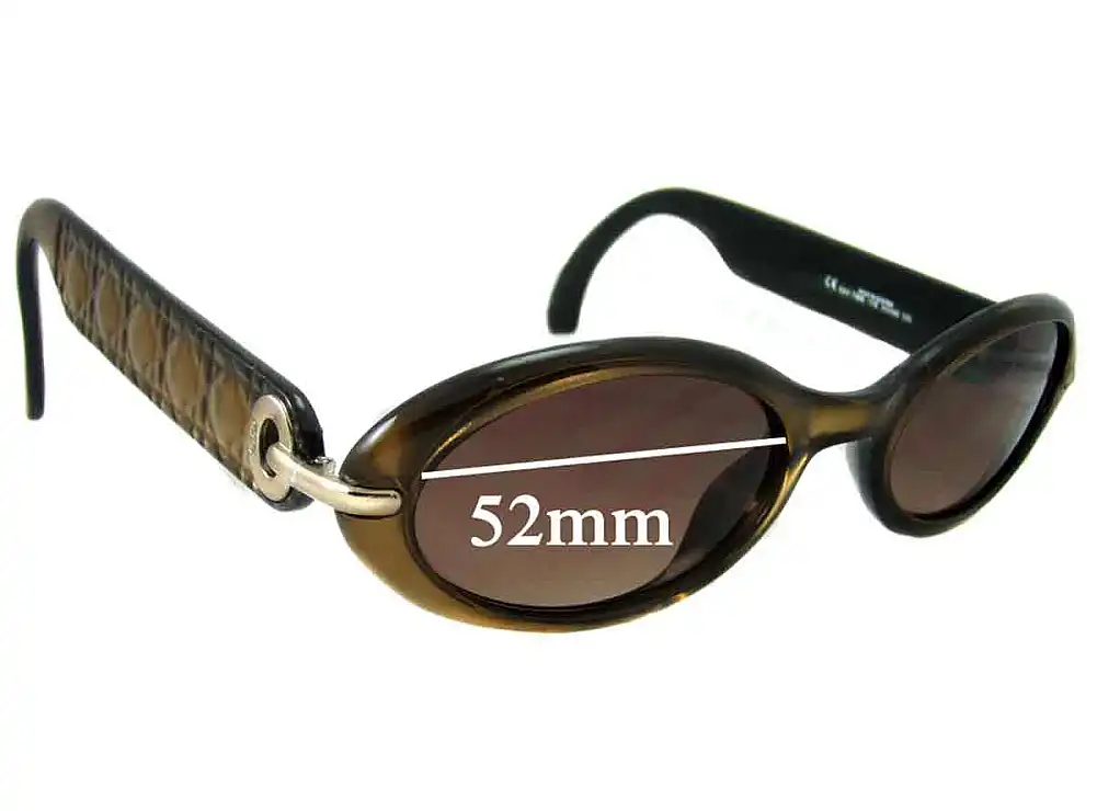 Sunglass Fix Ersatzgläser für Christian Dior Day Time - 52mm Wide Sunglass Fix Ersatzgläser für Christian Dior Day Time - 52mm Wide