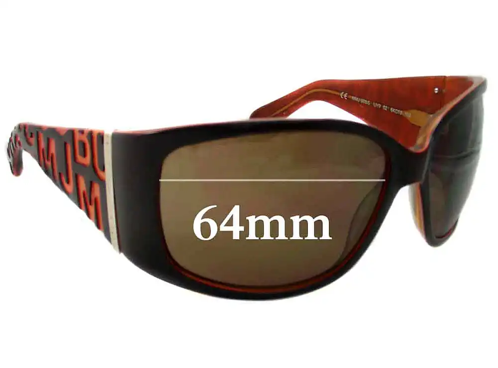 Sunglass Fix Ersatzgläser für Marc by Marc Jacobs MMJ 008/S - 64mm Wide Sunglass Fix Ersatzgläser für Marc by Marc Jacobs MMJ 008/S - 64mm Wide