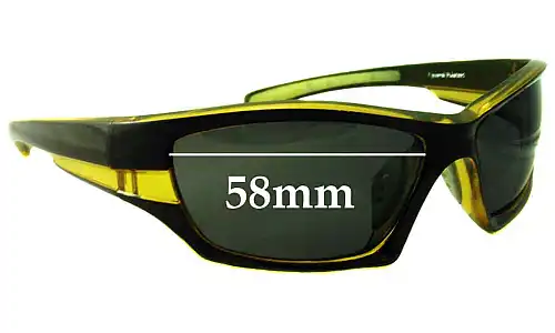 Sunglass Fix Ersatzgläser für Ocean Eyewear Ocean - 58mm Wide Sunglass Fix Ersatzgläser für Ocean Eyewear Ocean - 58mm Wide
