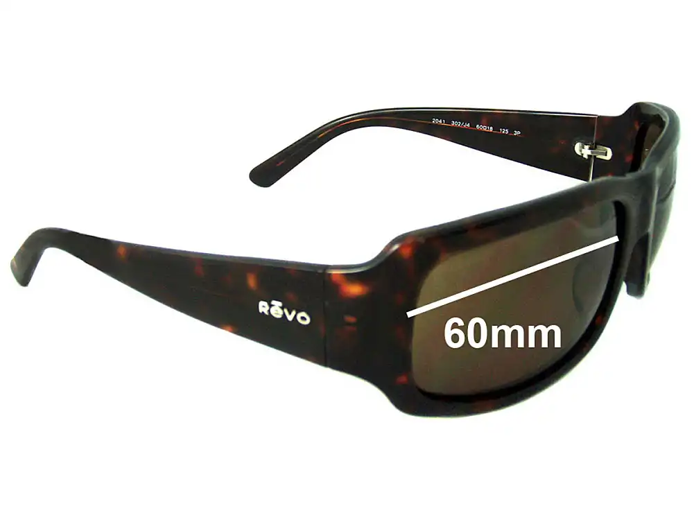 Sunglass Fix Ersatzgläser für Revo RE2041 - 60mm Wide Sunglass Fix Ersatzgläser für Revo RE2041 - 60mm Wide