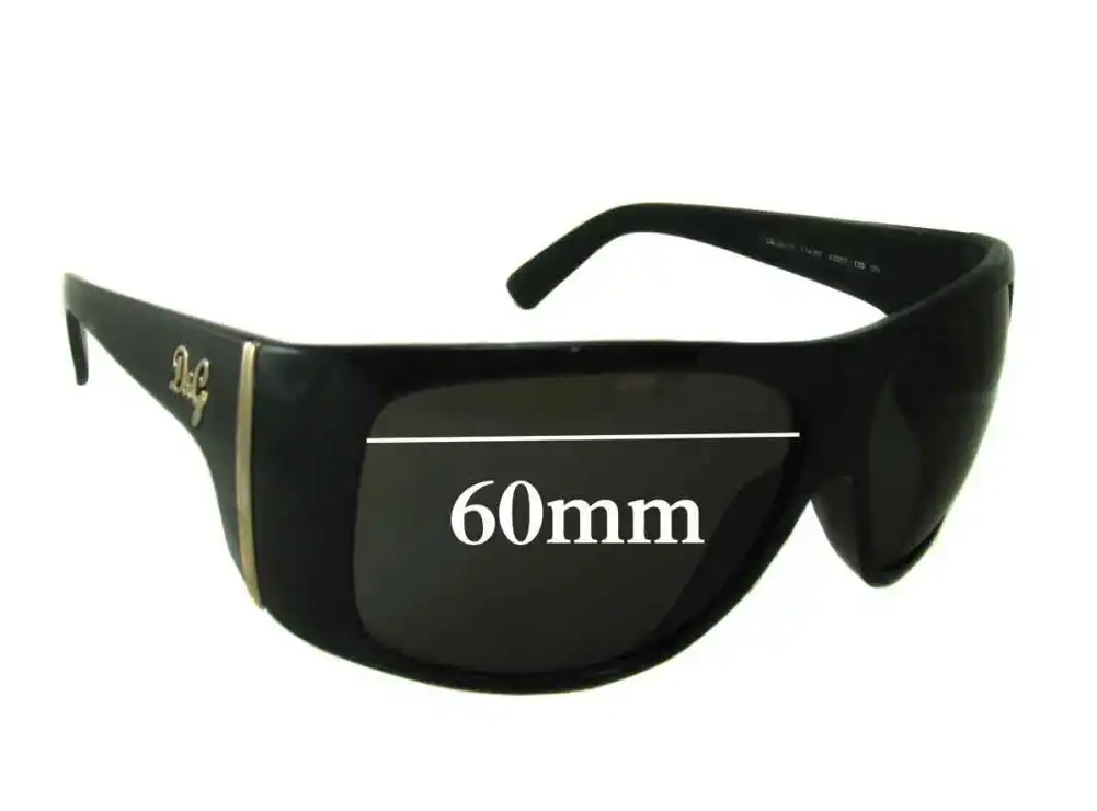 Sunglass Fix Ersatzgläser für Dolce & Gabbana DG8040 - 60mm Wide Sunglass Fix Ersatzgläser für Dolce & Gabbana DG8040 - 60mm Wide