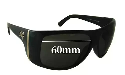 Sunglass Fix Ersatzgläser für Dolce & Gabbana DG8040 - 60mm Wide Sunglass Fix Ersatzgläser für Dolce & Gabbana DG8040 - 60mm Wide