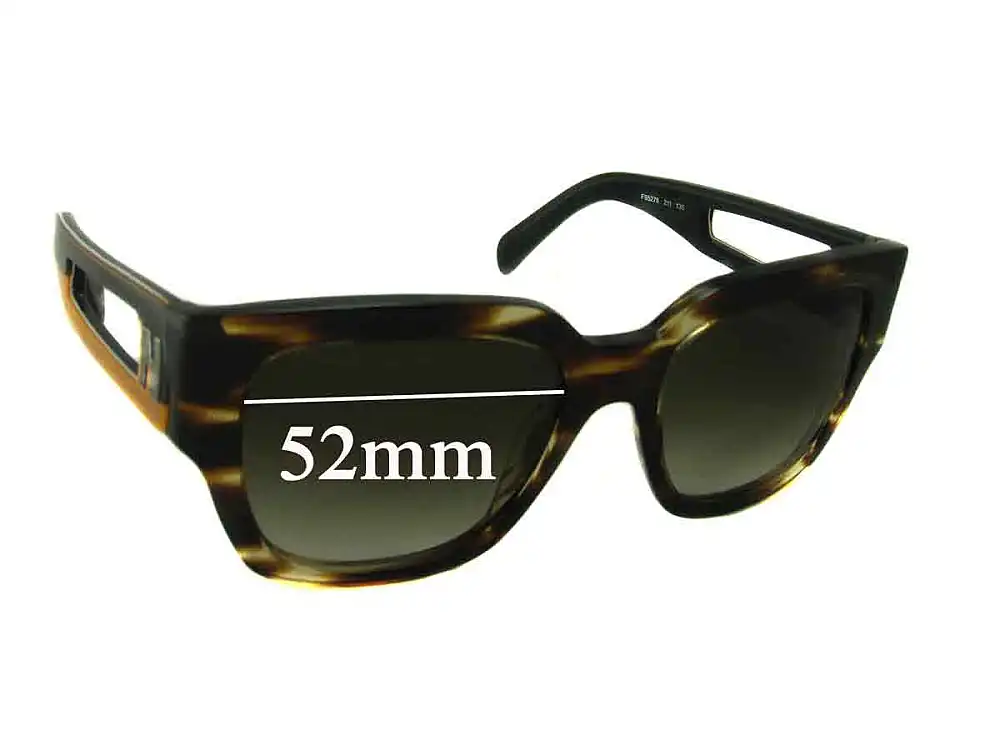 Sunglass Fix Ersatzgläser für Fendi FS 5276 - 52mm Wide Sunglass Fix Ersatzgläser für Fendi FS 5276 - 52mm Wide
