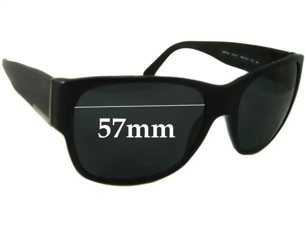 Sunglass Fix Ersatzgläser für Prada SPR18H - 57mm Wide Sunglass Fix Ersatzgläser für Prada SPR18H - 57mm Wide