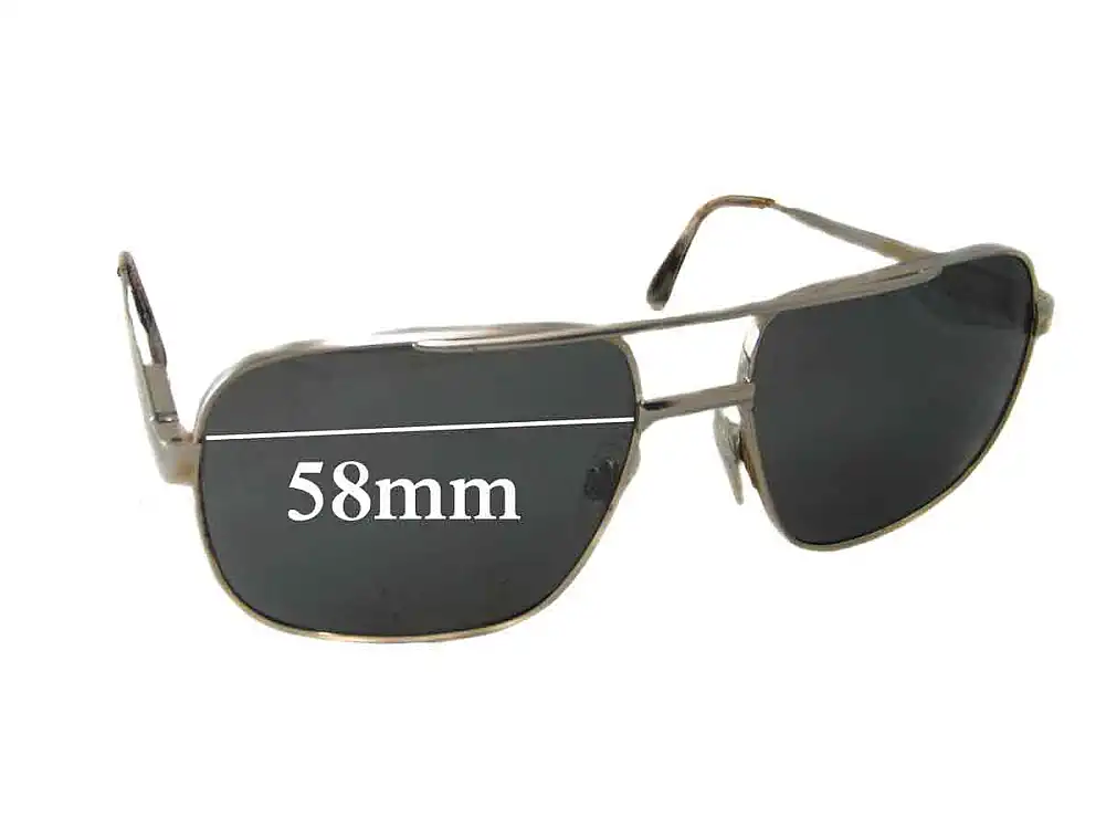 Sunglass Fix Ersatzgläser für Safilo Unknown Model - 58mm Wide Sunglass Fix Ersatzgläser für Safilo Unknown Model - 58mm Wide