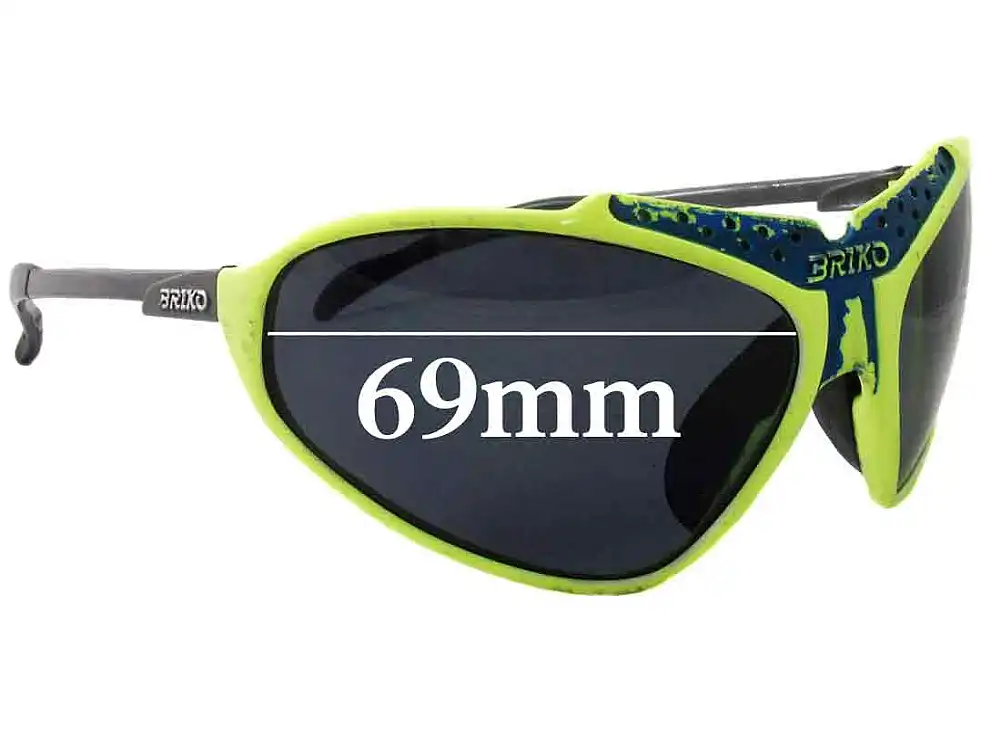 Sunglass Fix Ersatzgläser für Briko Stinger - 69mm Wide Sunglass Fix Ersatzgläser für Briko Stinger - 69mm Wide