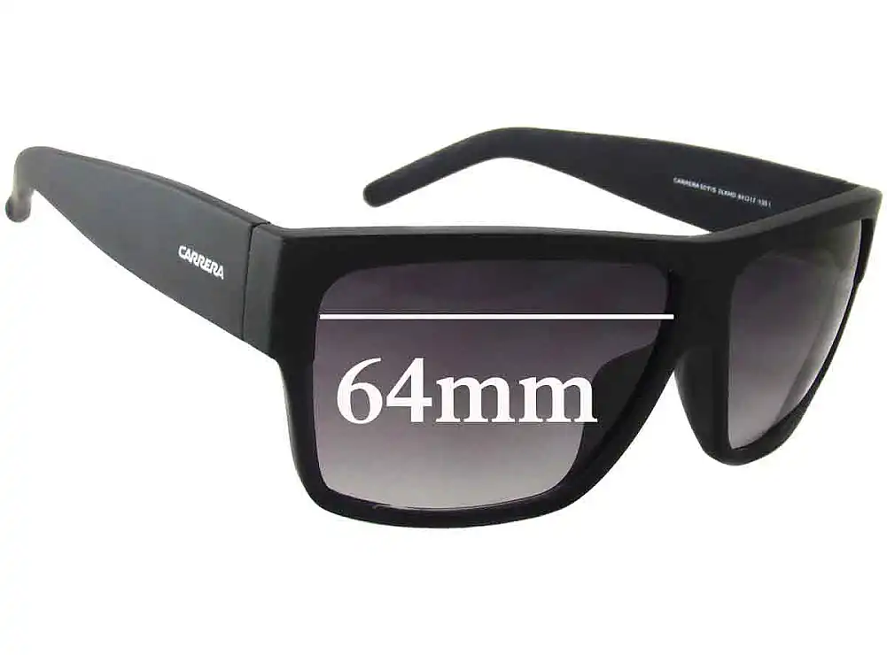 Sunglass Fix Ersatzgläser für Carrera 50 - 64mm Wide Sunglass Fix Ersatzgläser für Carrera 50 - 64mm Wide