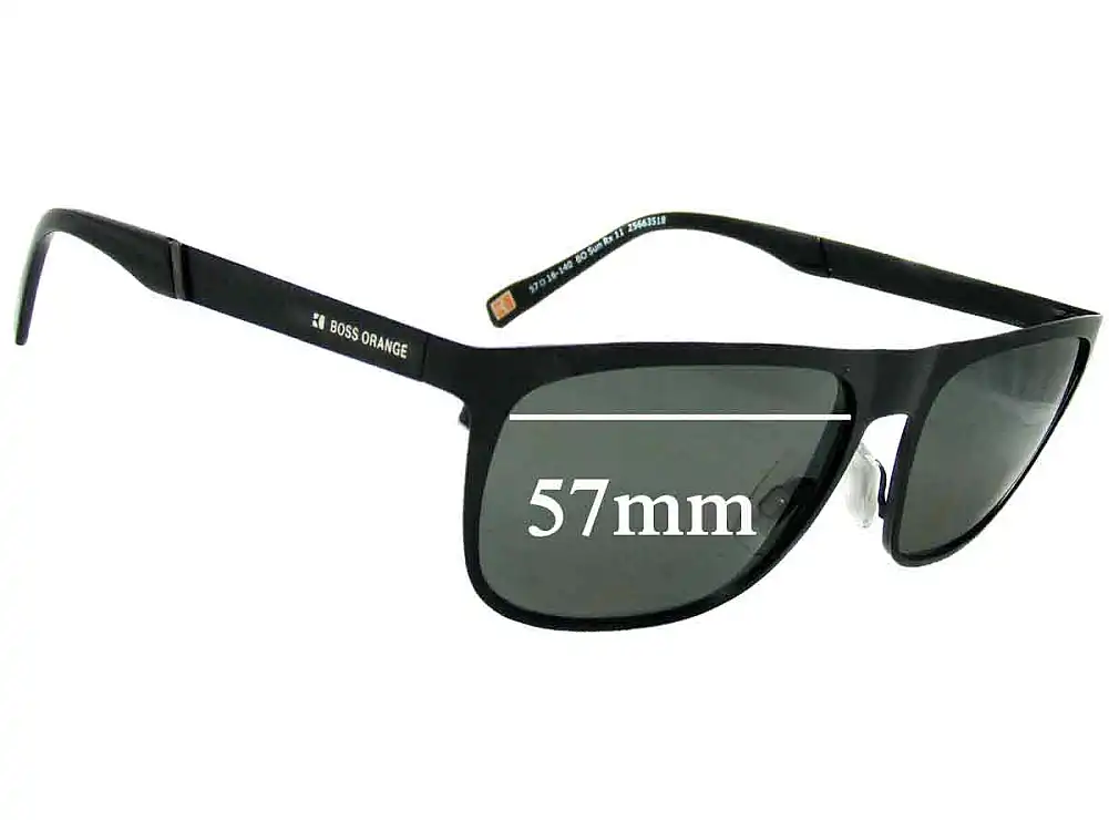 Sunglass Fix Ersatzgläser für Hugo Boss BO Sun Rx 11 - 57mm Wide Sunglass Fix Ersatzgläser für Hugo Boss BO Sun Rx 11 - 57mm Wide