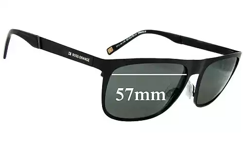 Sunglass Fix Ersatzgläser für Hugo Boss BO Sun Rx 11 - 57mm Wide Sunglass Fix Ersatzgläser für Hugo Boss BO Sun Rx 11 - 57mm Wide