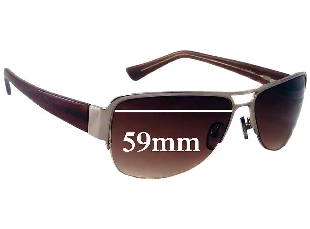 Sunglass Fix Ersatzgläser für Oroton Overdrive - 59mm Wide Sunglass Fix Ersatzgläser für Oroton Overdrive - 59mm Wide
