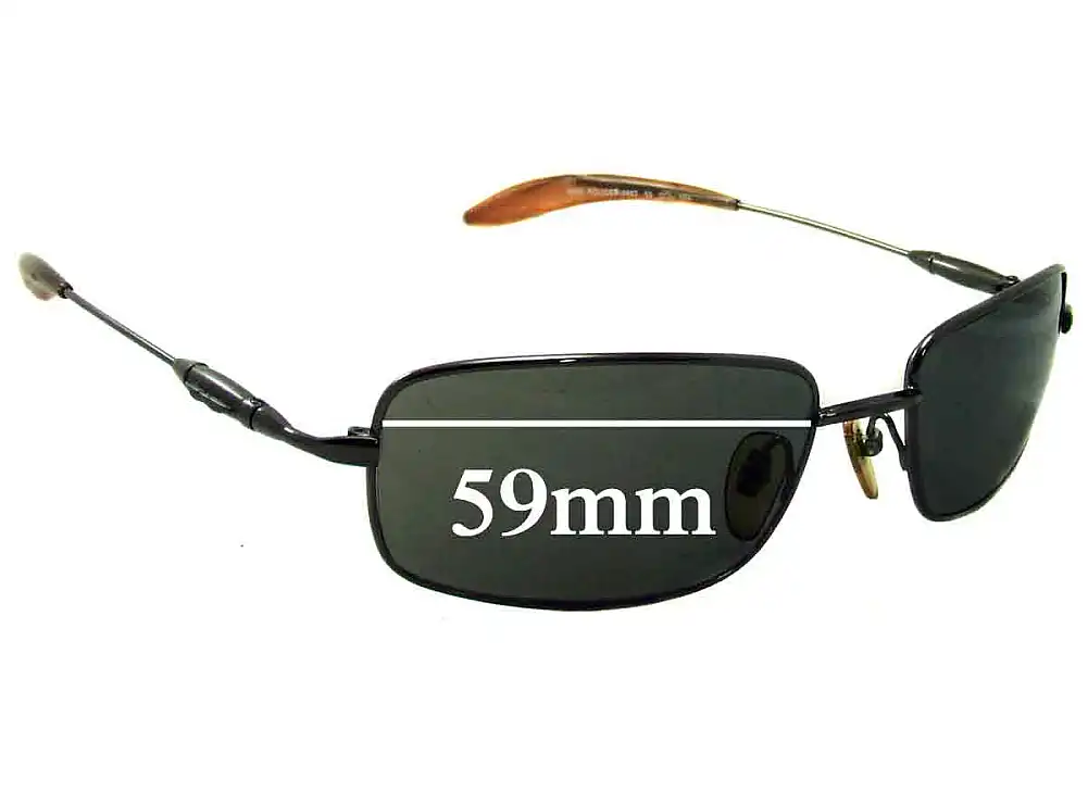 Sunglass Fix Ersatzgläser für Police Mod 2687 - 59mm Wide Sunglass Fix Ersatzgläser für Police Mod 2687 - 59mm Wide
