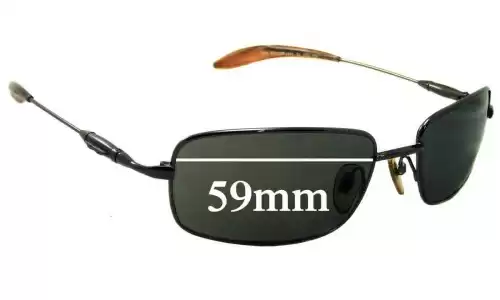 Sunglass Fix Ersatzgläser für Police Mod 2687 - 59mm Wide Sunglass Fix Ersatzgläser für Police Mod 2687 - 59mm Wide