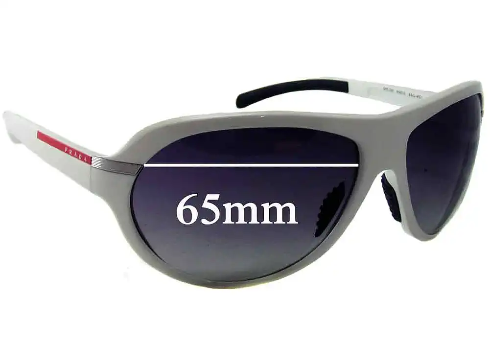 Sunglass Fix Ersatzgläser für Prada SPS08I - 65mm Wide Sunglass Fix Ersatzgläser für Prada SPS08I - 65mm Wide