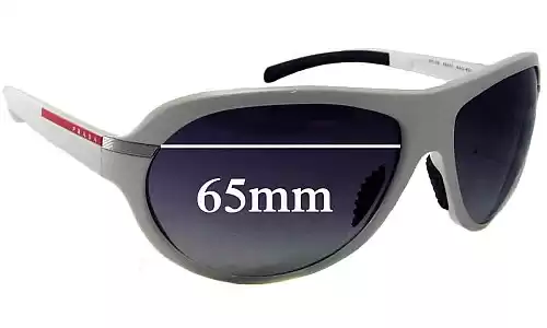 Sunglass Fix Ersatzgläser für Prada SPS08I - 65mm Wide Sunglass Fix Ersatzgläser für Prada SPS08I - 65mm Wide