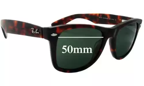 Sunglass Fix Ersatzgläser für Ray-Ban RB2113 Wayfarer Outsiders - 50mm Wide Ray-Ban RB2113 Wayfarer Outsiders Ersatzlinsen 50mm wide
