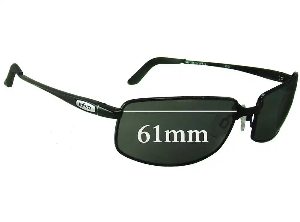 Sunglass Fix Ersatzgläser für Revo RE3085 - 61mm Wide Sunglass Fix Ersatzgläser für Revo RE3085 - 61mm Wide
