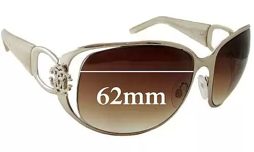 Sunglass Fix Ersatzgläser für Roberto Cavalli Azzurrite 456S - 62mm Wide Roberto Cavalli Azzurrite 456S Ersatzlinsen 62mm wide
