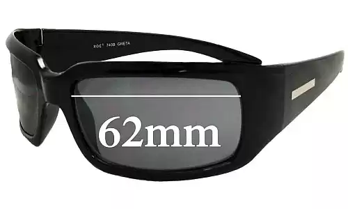 Sunglass Fix Ersatzgläser für Roc Greta - 62mm Wide Sunglass Fix Ersatzgläser für Roc Greta - 62mm Wide