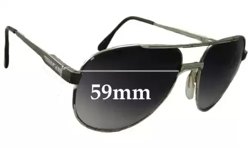 Sunglass Fix Ersatzgläser für Safilo Aviator Style - 59mm Wide Sunglass Fix Ersatzgläser für Safilo Aviator Style - 59mm Wide