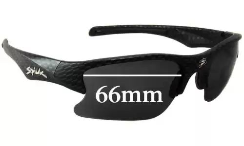 Sunglass Fix Ersatzgläser für Spuik Torsion - 66mm Wide Spuik Torsion Ersatzlinsen 66mm wide