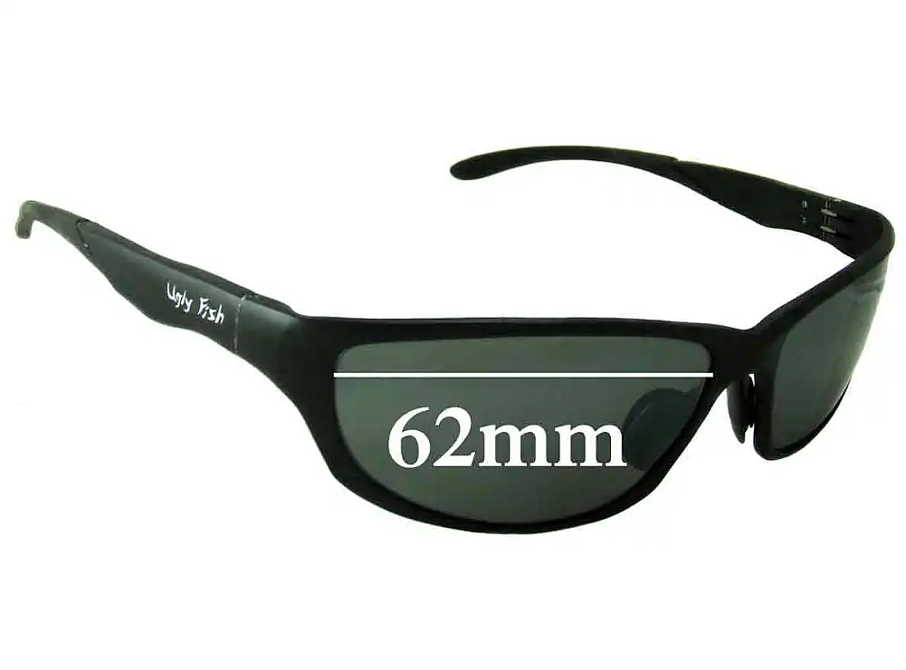 Sunglass Fix Ersatzgläser für Ugly Fish PT24234 - 62mm Wide Sunglass Fix Ersatzgläser für Ugly Fish PT24234 - 62mm Wide