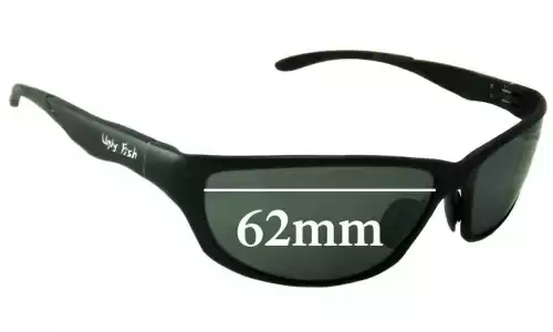 Sunglass Fix Ersatzgläser für Ugly Fish PT24234 - 62mm Wide Sunglass Fix Ersatzgläser für Ugly Fish PT24234 - 62mm Wide